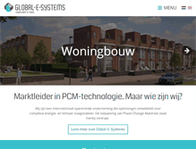 Tablet Screenshot of global-e-systems.com